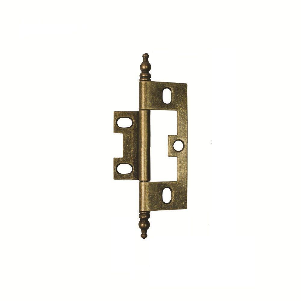 2-1/2 in. x 1-1/2 in. Satin Nickel Furniture Barrel Hinge - Super Arbor