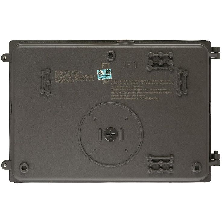 150-Watt Equivalent Integrated LED Bronze 14 in. Outdoor Wall Pack Light 5000K Daylight Photocell Compatible 3500 Lumens