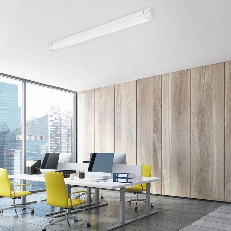4 ft. 64-Watt Equivalent Integrated LED White Strip Light 4000K