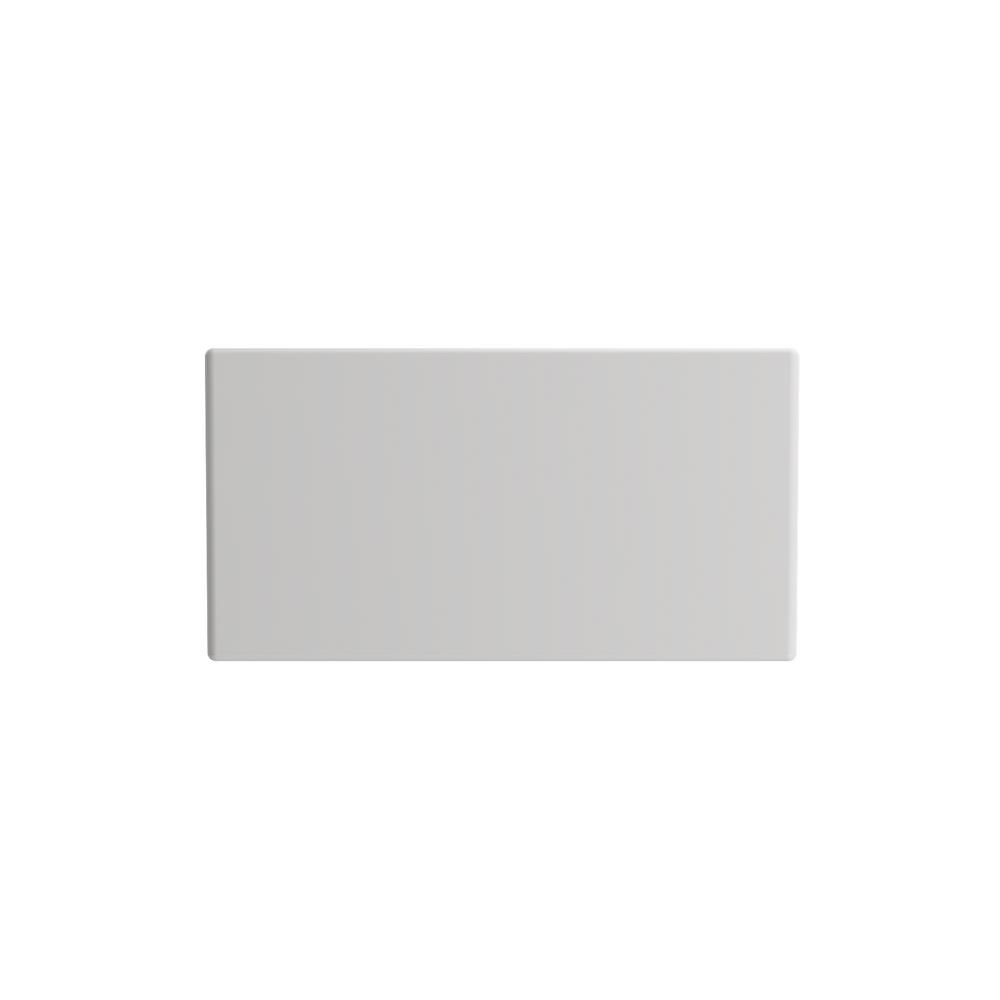 Farmhouse Apron-Front Fireclay 33 in. Single Bowl Kitchen Sink in White with Grid - Super Arbor