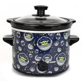 Star Wars The Mandalorian 2 Qt Navy Blue Slow Cooker