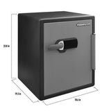 SFW205TWC 2.0 cu. ft. Fireproof Safe and Waterproof Safe with Touchscreen Keypad - Super Arbor