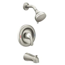 Moen Adler 1-Handle Bathtub and Shower Faucet with Valve Included