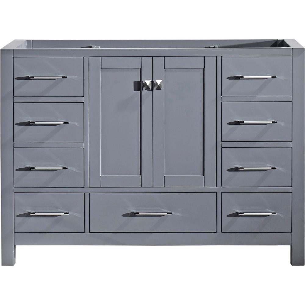 Caroline Avenue 72 in. W Bath Vanity Cabinet Only in White - Super Arbor
