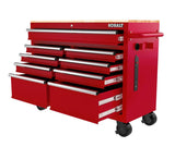 Kobalt 46.1-in L x 37.2-in H 9-Drawers Rolling Red Wood Work Bench