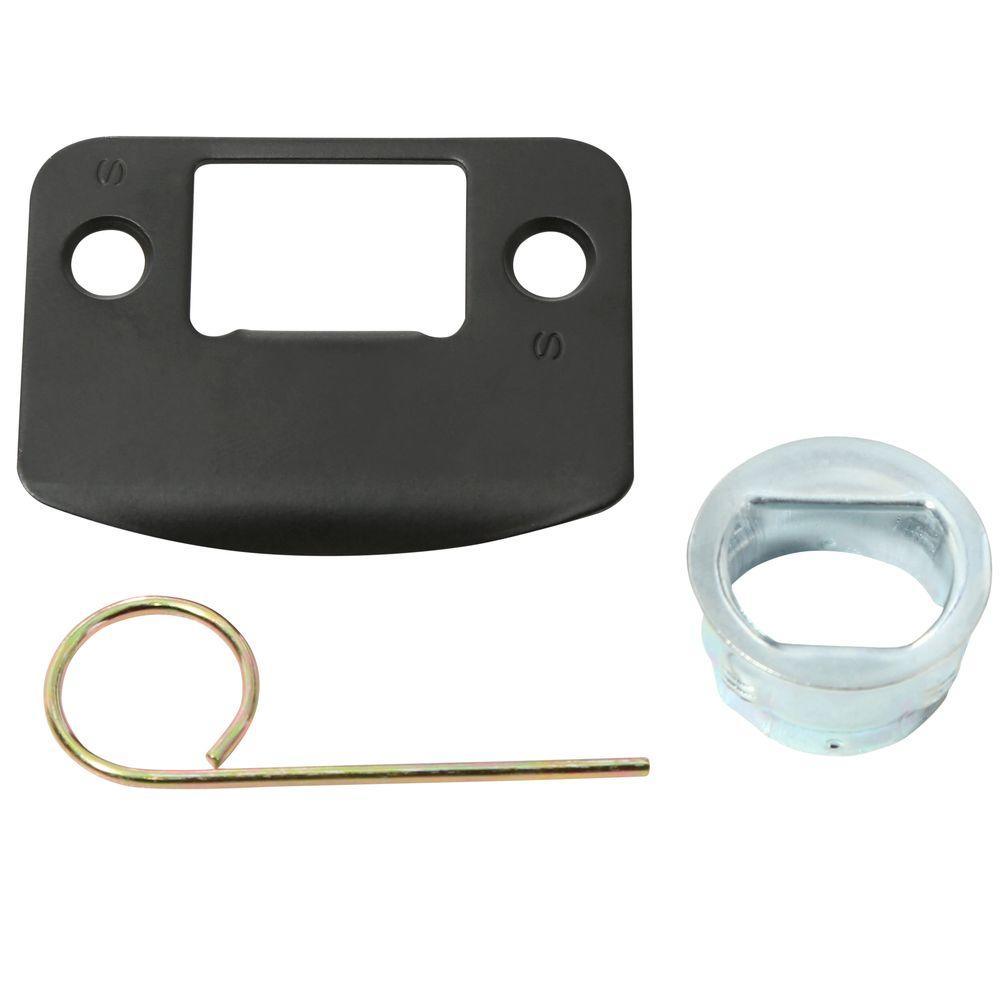 Camelot Aged Bronze Electronic Door Lock with Accent Door Lever - Super Arbor