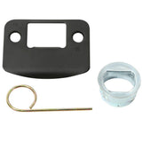 Latitude Aged Bronze Privacy Bed/Bath Door Lever with Century Trim - Super Arbor
