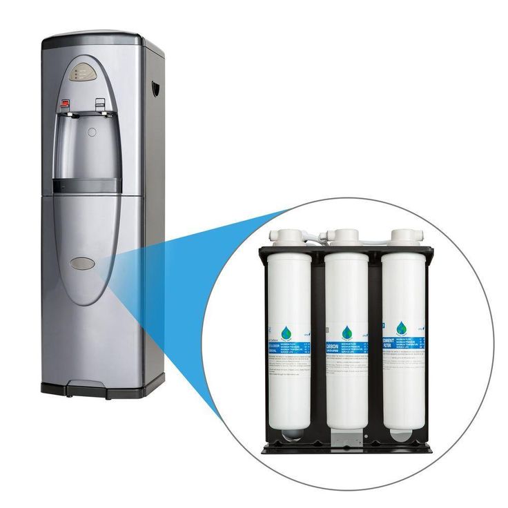 Bluline G3 Series Ultra Filtration Hot and Cold Bottleless Water Cooler with Nano Filter