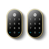 Nest x Yale Lock Satin Nickel with Google Nest Connect - Super Arbor
