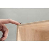 Cambridge 12-in W x 36-in H x 12-in D Carbon Marine Wood Engineered Wood Door Wall Stock Cabinet