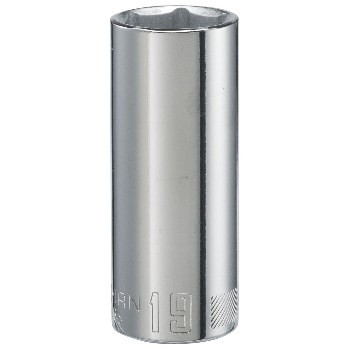 Craftsman 19mm Metric Deep Socket - 3/8 in. Drive, 6 Point