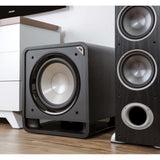 HTS 10 in. Powered Subwoofer with Power Port Technology - Super Arbor