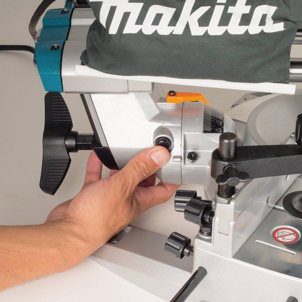 10.5 Amp 8-1/2 in. Corded Single Bevel Sliding Compound Miter Saw w/ Electric Brake, Soft Start, LED Light and 48T Blade - Super Arbor