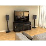 Adjustable Bookshelf Speaker Stand in Black - Super Arbor