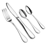 Rain 20-Piece 18/10 Flatware Set Service for 4
