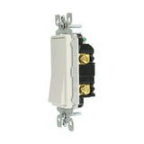 Decora 15 Amp Illuminated Switch, White - Super Arbor