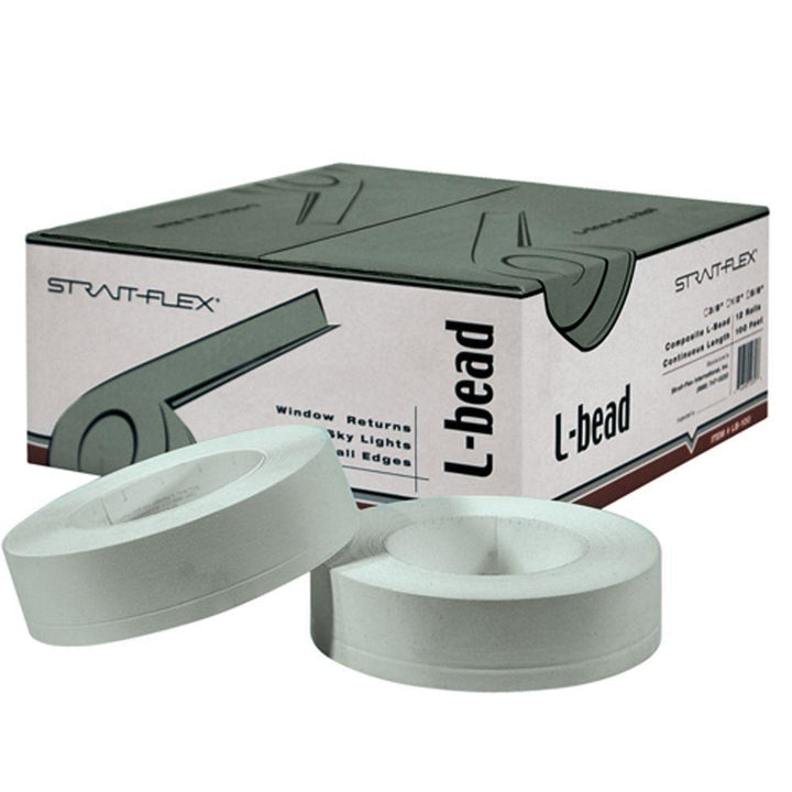 2-1/4 in. x 100 ft. L-Bead Drywall Corner Tape L-Trim - Super Arbor