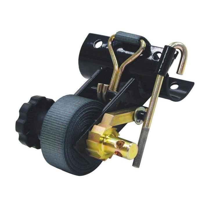 Buyers Products Company Ladder Rack Ratchet Tie Down Tube Mount With Double J Hooks - Super Arbor