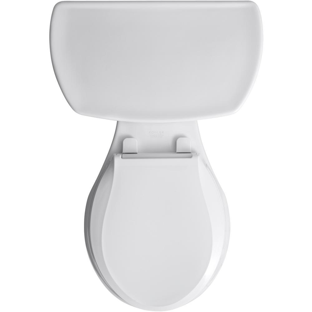 Wellworth 14 in. Rough-In 2-Piece 1.28 GPF Single Flush Round Toilet in White - Super Arbor