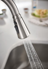 Coretta Single-Handle Pull-Down Sprayer Kitchen Faucet with Reflex and Power Boost in Spot Resist Stainless