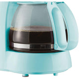4-Cup Blue Coffee Maker