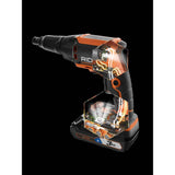 18-Volt Cordless Brushless Drywall Screwdriver with Collated Attachment with 1.5 Ah Lithium-Ion Battery - Super Arbor