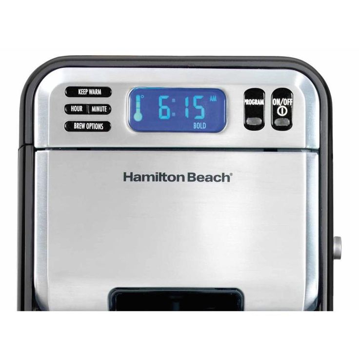 Hamilton Beach 12-Cup Black Residential Drip Coffee Maker