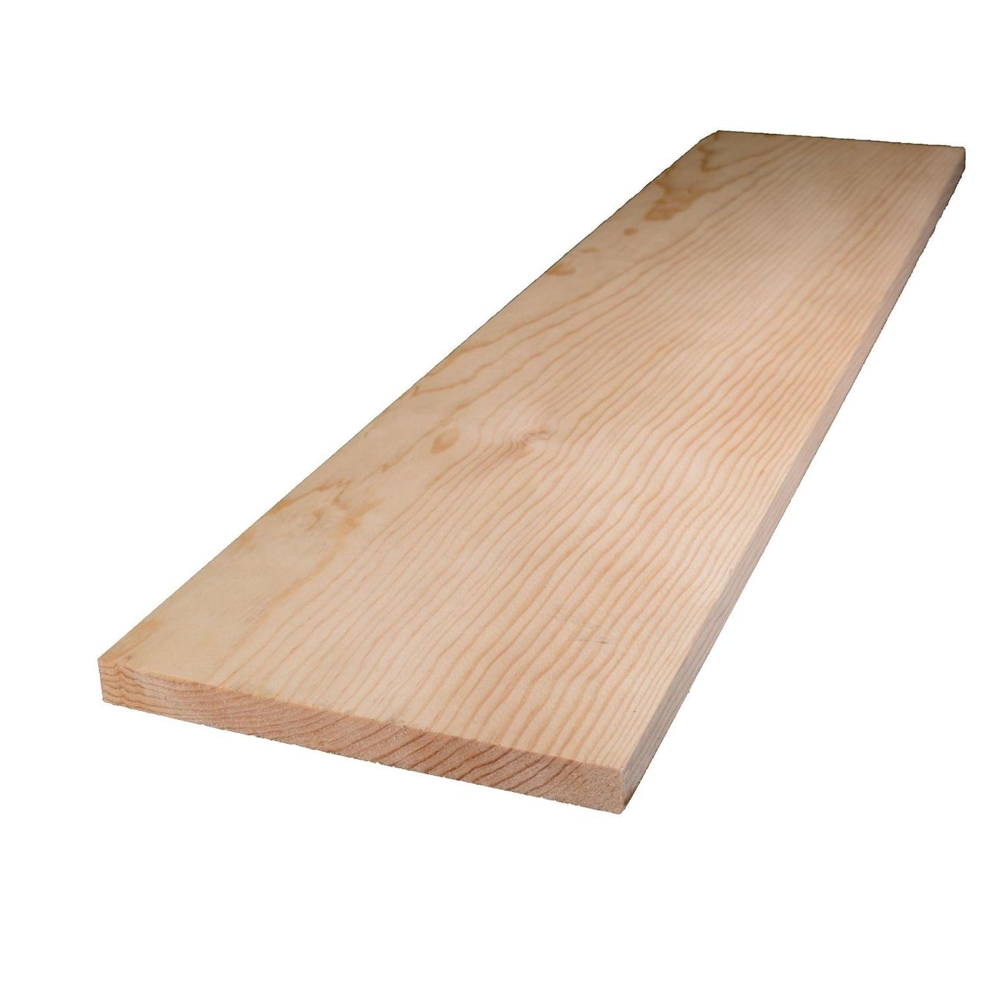 Alexandria Moulding 1 in. T x 12 in. W x 4 ft. L Pine Board