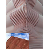 11.8 in. x 196.85 in. Aluminum Duroflex Corrugated Step Flashing