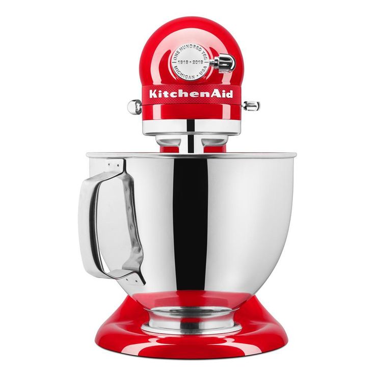 100-Year Limited Edition Queen of Hearts 5 Qt. 10-Speed Passion Red Stand Mixer