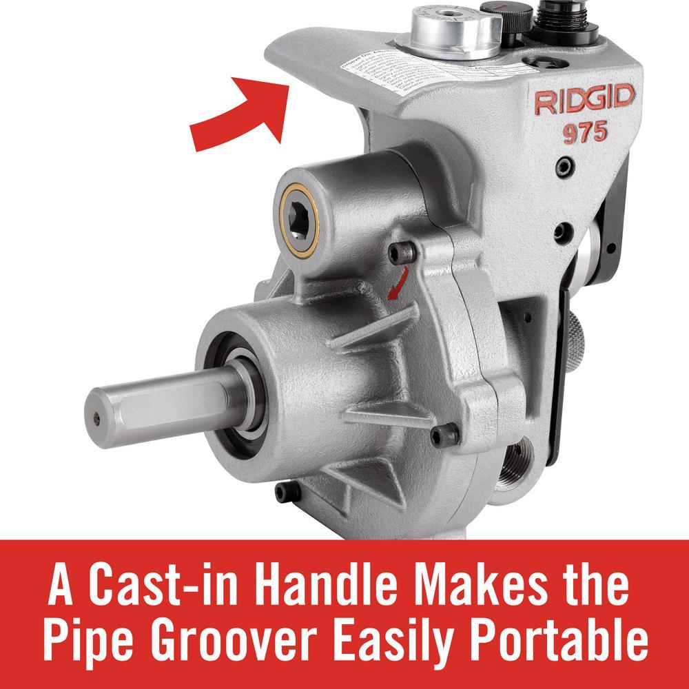 Model 975 Combo Roll Grooving Machine - Super Arbor