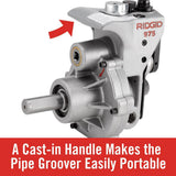 Model 975 Combo Roll Grooving Machine - Super Arbor