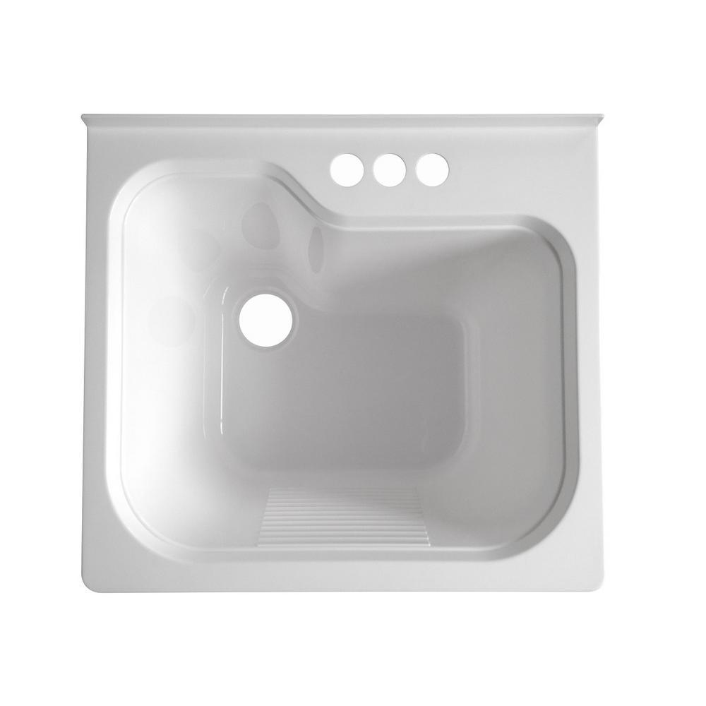 Shaker Laundry cabinet kit with pull-out faucet - Super Arbor