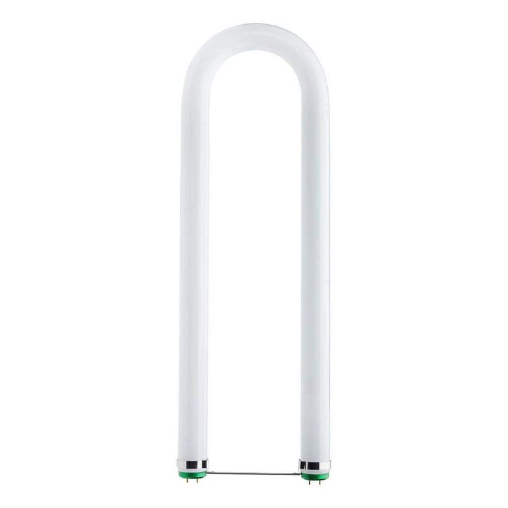 Philips 4 ft. 40-Watt Equivalent T12 Supreme (4100K) U-Bent Linear Fluorescent Tube Light Bulb, Cool White (12-Pack)