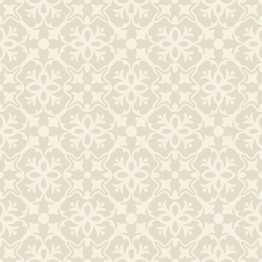 IVC Brooklyn Beige Residential Vinyl Sheet, Sold by 13.2 ft. Wide x Custom Length - Super Arbor