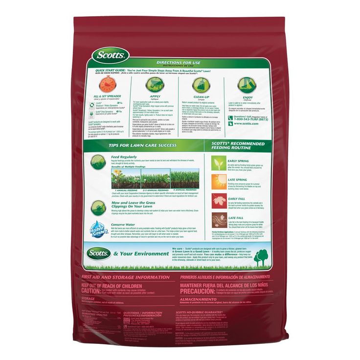 Scotts Turf Builder 12.5 lb. 5,000 sq. ft. WinterGuard Fall Lawn Fertilizer