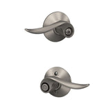 Sacramento Satin Nickel Privacy Door Lever