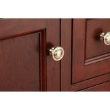 Naples 30 in. W Bath Vanity Cabinet Only in Tobacco with Right Hand Drawers - Super Arbor
