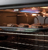 GE 5.3 cu. ft. Slide-In Gas Range with Steam-Cleaning Oven in Stainless Steel