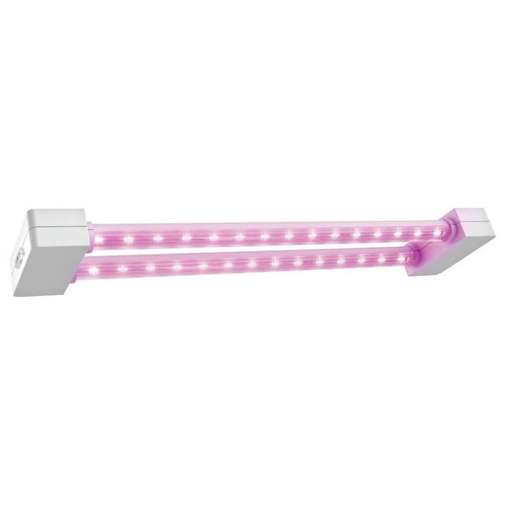 2 ft. 2-Light 19W White LED Hydroponic Non-Dimmable Indoor/Outdoor Linkable Plant Grow Light Fixture, Daylight (4-Pack)