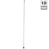 Philips 32-Watt 4 ft. Linear T8 Fluorescent Tube Light Bulb Natural Daylight (5000K) (10-Pack)