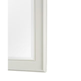 60 in. W x 31 in. H Framed Rectangular  Bathroom Vanity Mirror in Grey