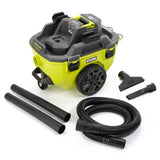 18-Volt ONE+ 6 Gal. Cordless Wet/Dry Vacuum (Tool Only) with Hose, Crevice Tool, Floor Nozzle and Extension Wand
