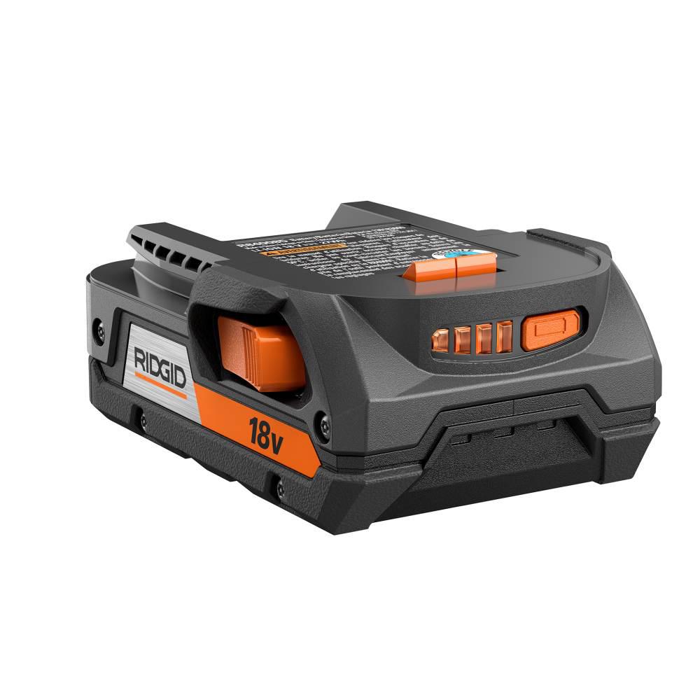 RIDGID 18-Volt Cordless 2-Speed 1/2 in. Compact Drill/Driver Kit with Portable Power Source