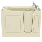 HD Series 26 in. x 53 in. Right Drain Quick Fill Walk-In Soaking Bathtub in Biscuit - Super Arbor