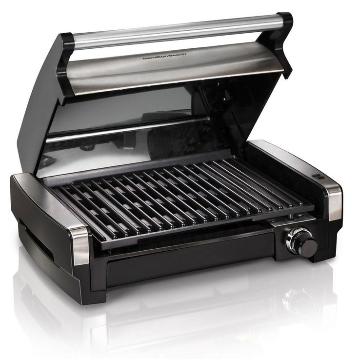 Searing Grill 118 in. Stainless Steel Indoor Grill with Non-Stick Plates