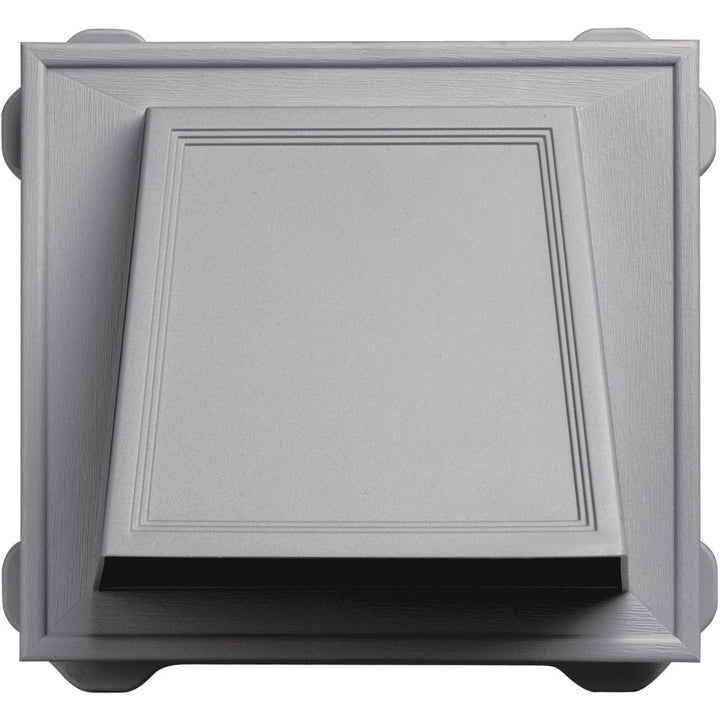 6 in. Hooded Siding Vent #016-Gray - Super Arbor
