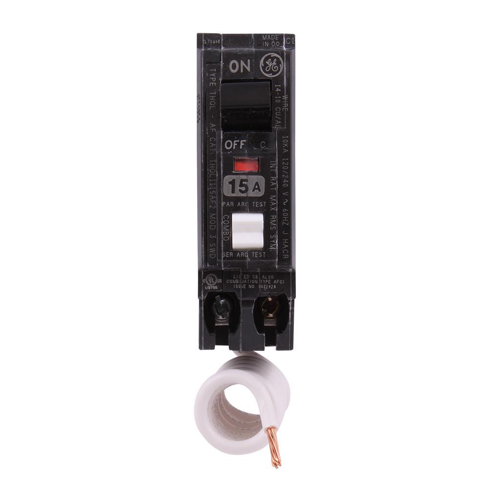Q-Line 15 Amp Single-Pole Arc Fault Combination Circuit Breaker - Super Arbor