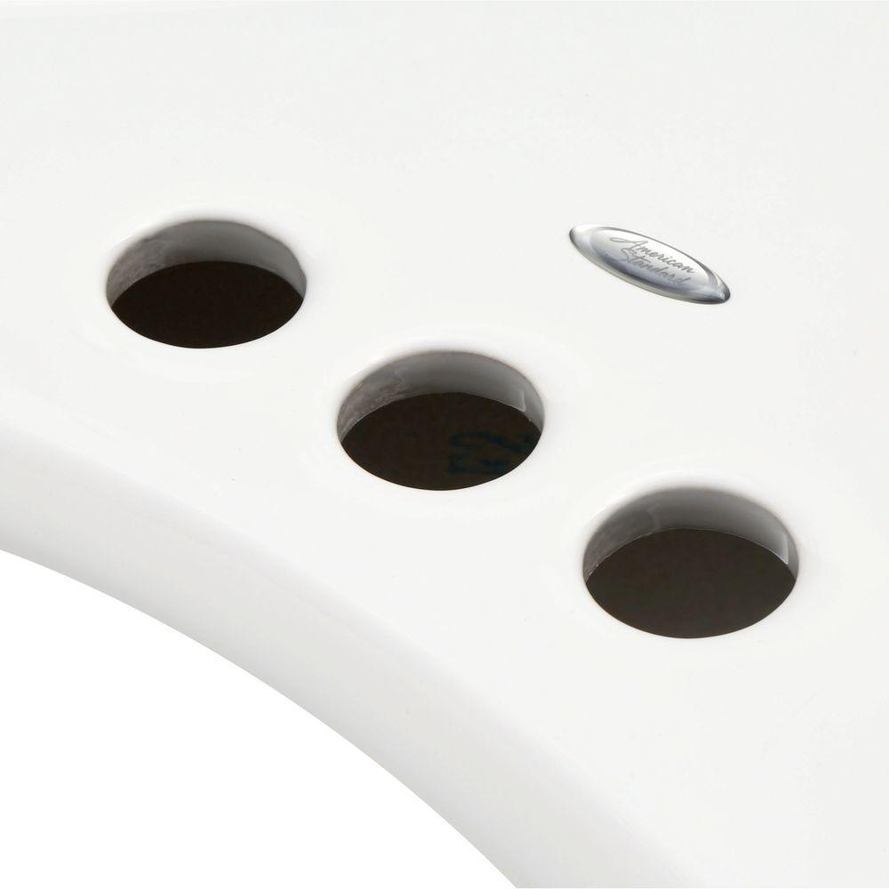 Cornice Wall-Mount Bathroom Sink in White - Super Arbor