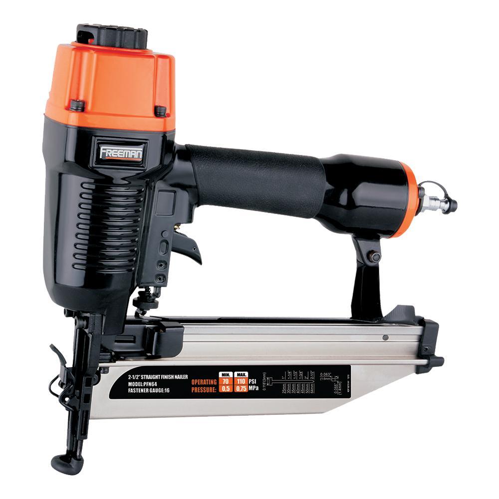 Pneumatic 21-Degree Framing and Finish Nail Gun Combo Kit with Canvas Bag and Fasteners (4-Piece) - Super Arbor